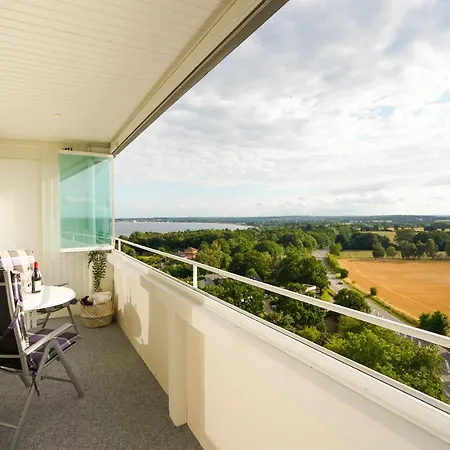 Penthouse Hygge Mit Meerblick & Schwimmbad Am Hansapark Fuer Familien * Sierksdorf