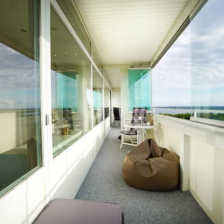 Lägenhet Penthouse Hygge Mit Meerblick & Schwimmbad Am Hansapark Fuer Familien